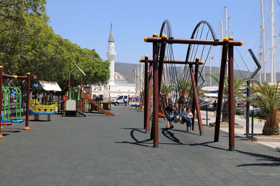 Bodrum Limanında Çocuklara Özel Oyun Parkları