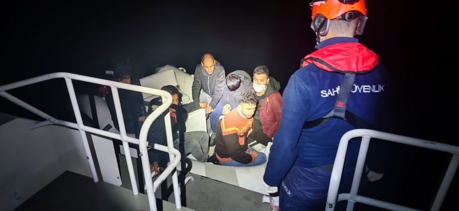 Bodrum Açıklarında 49 Göçmen Kurtarıldı 