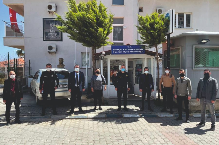 MHP Datça İlçe Yönetimi Polislerin Kuruluş Yıldönümünü Kutladı 